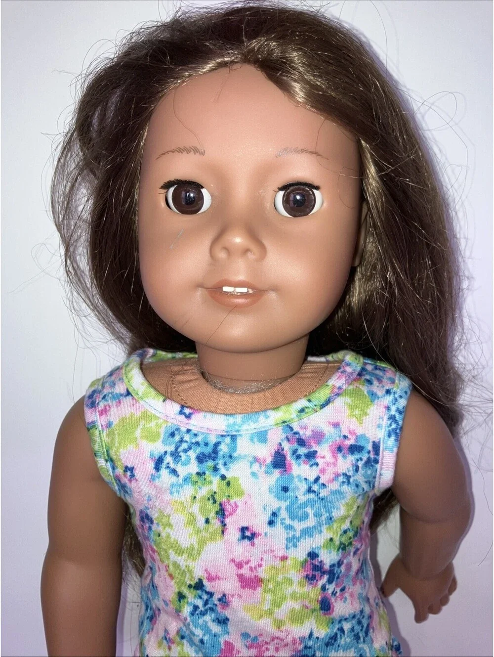 American Girl Marisol Luna Doll Light Brown Hair,Brown Eyes. Light Brown Skin
